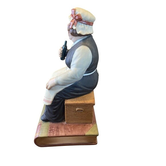 Vintage‎ 1978 Aynsley Fine Porcelain Figure Dickens Series Mrs Gamp Bookend - Picture 5 of 7